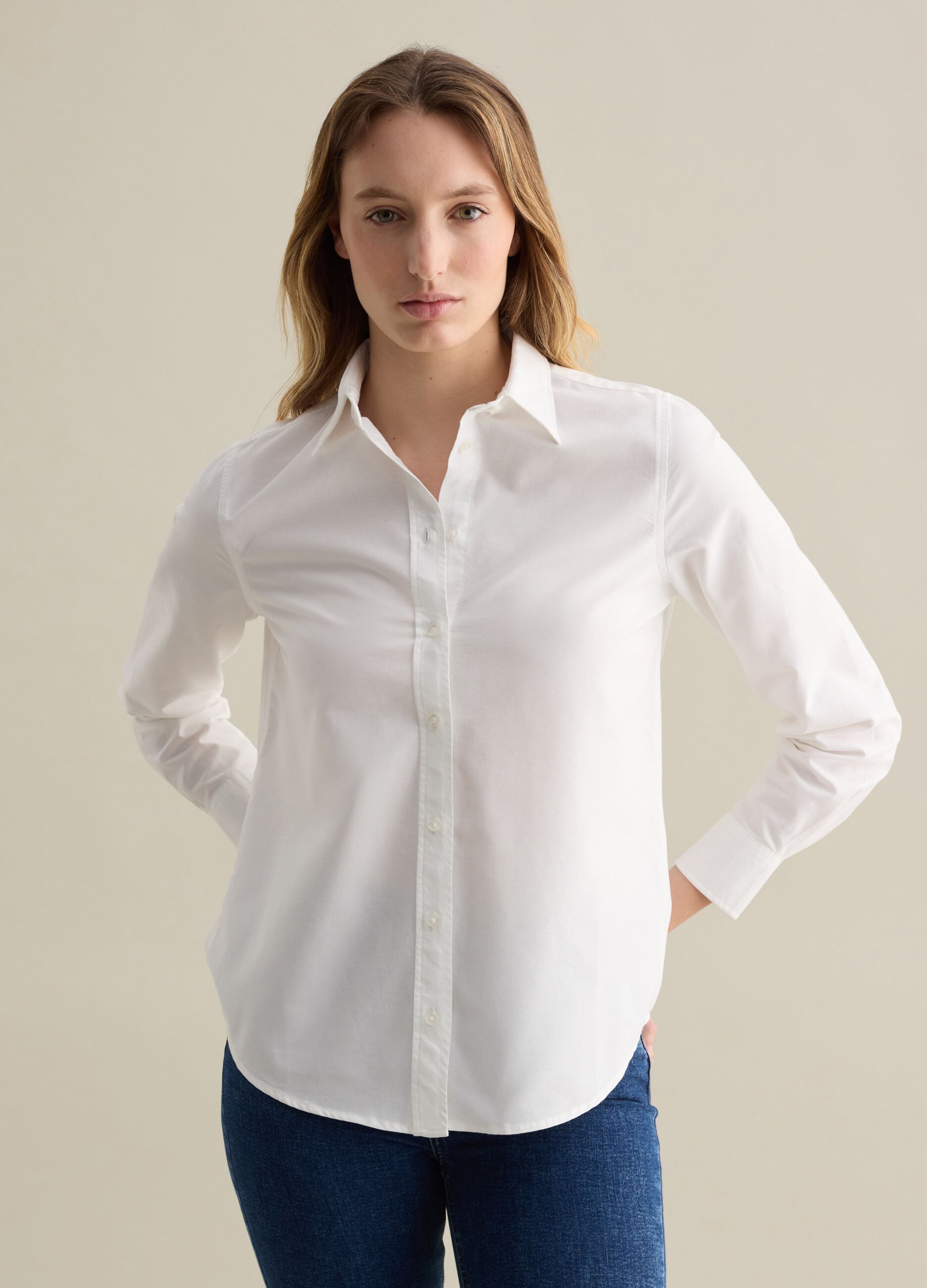 Camicia in cotone oxford