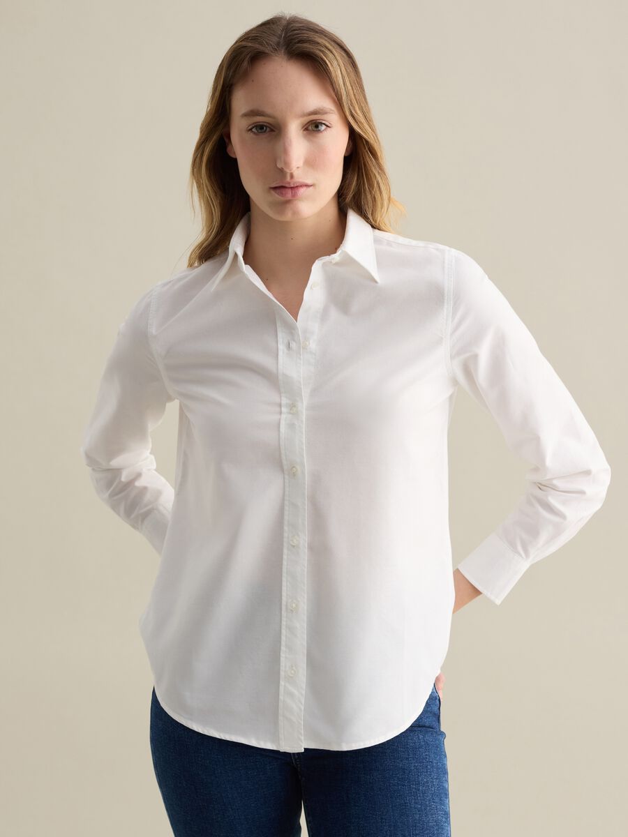 Oxford cotton shirt_0