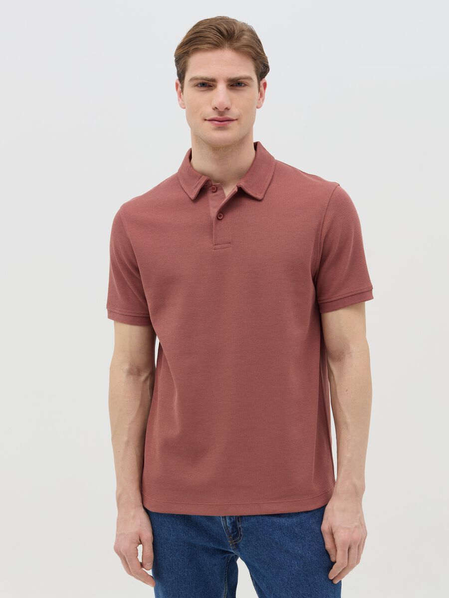 Regular-fit polo shirt in jersey_0