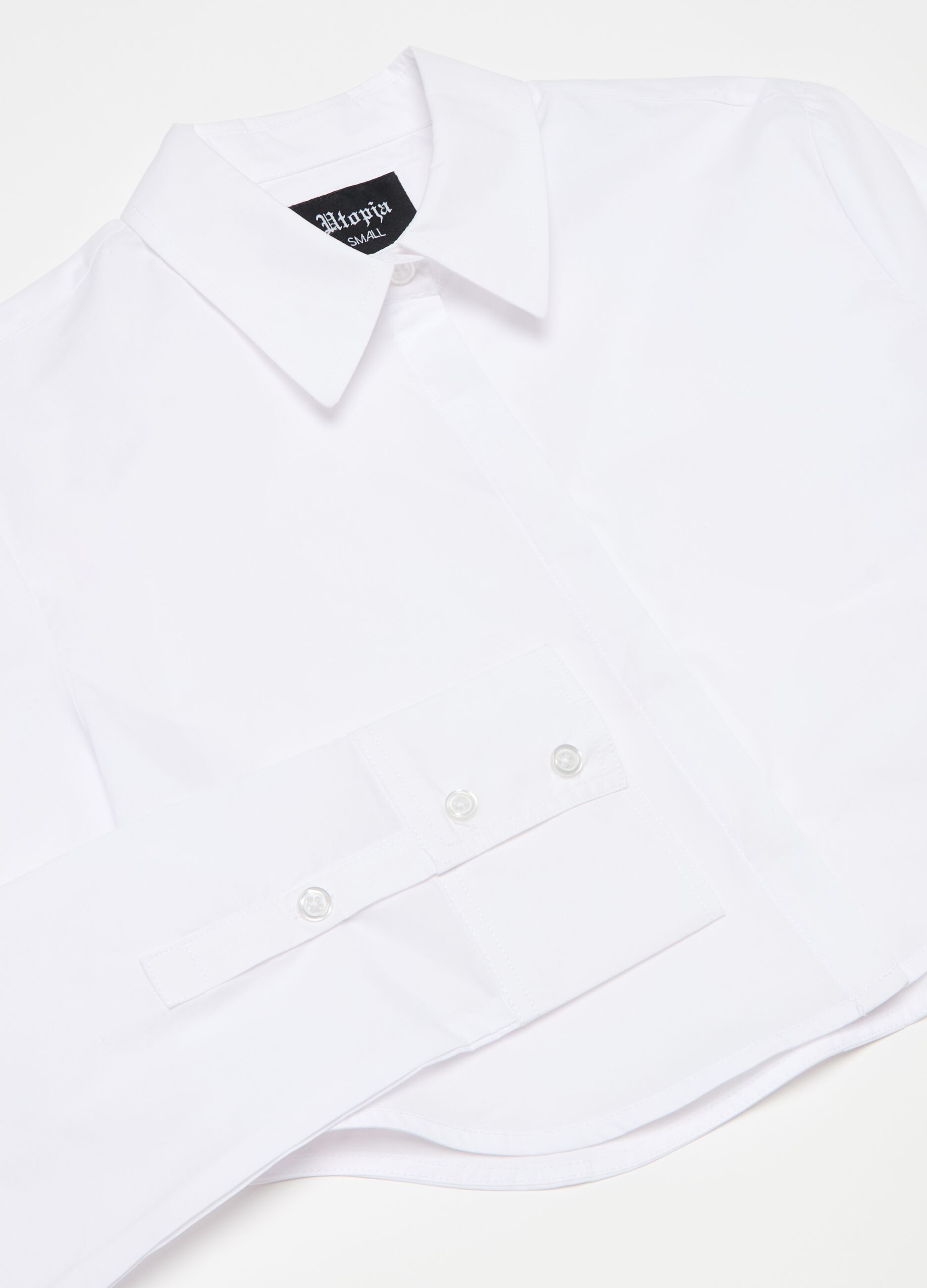 Crop Shirt White