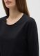Black Stretch Long Sleeve Top_3