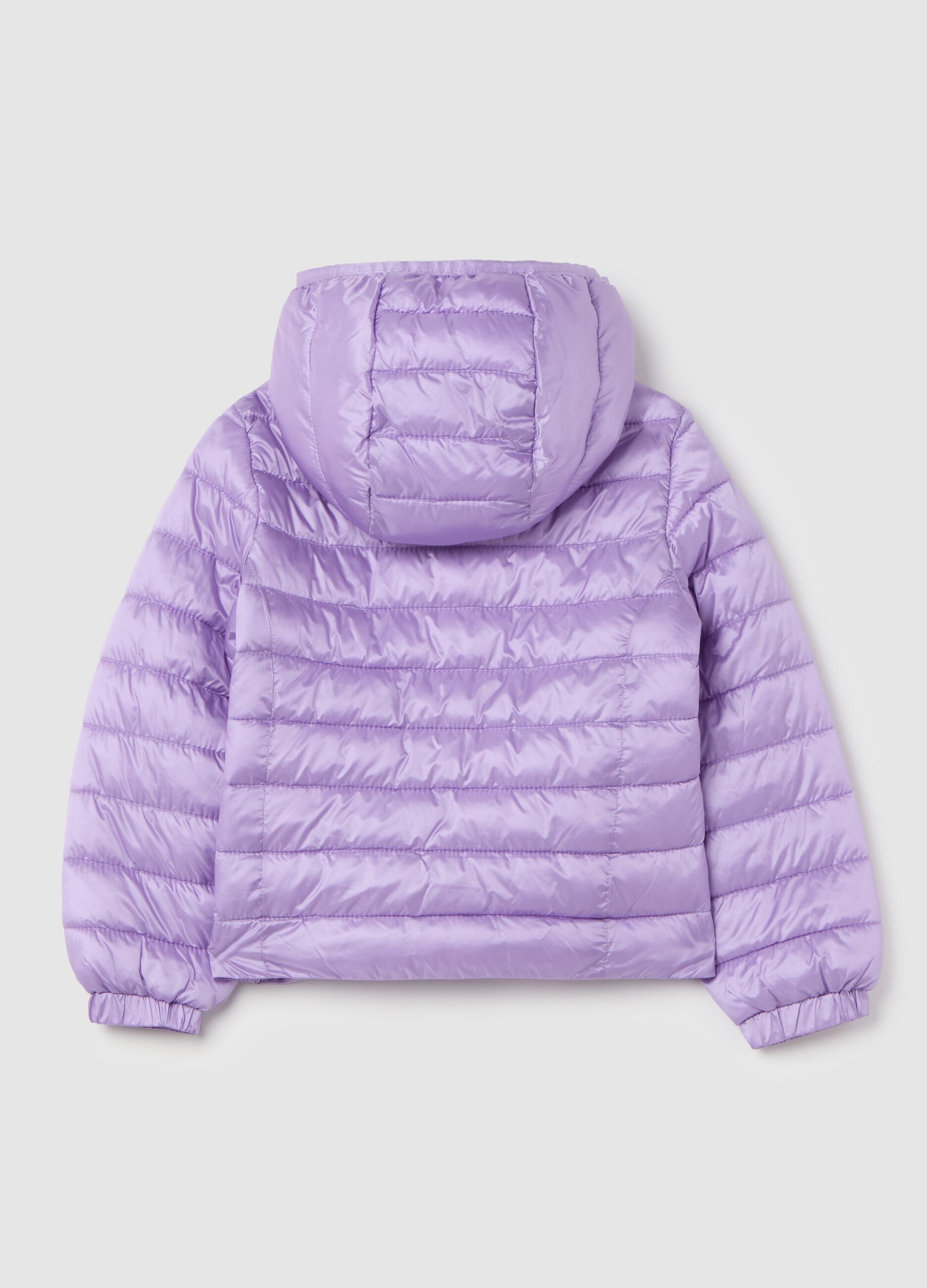 Piumino ultralight con cappuccio