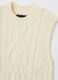 White Knitted Vest_5