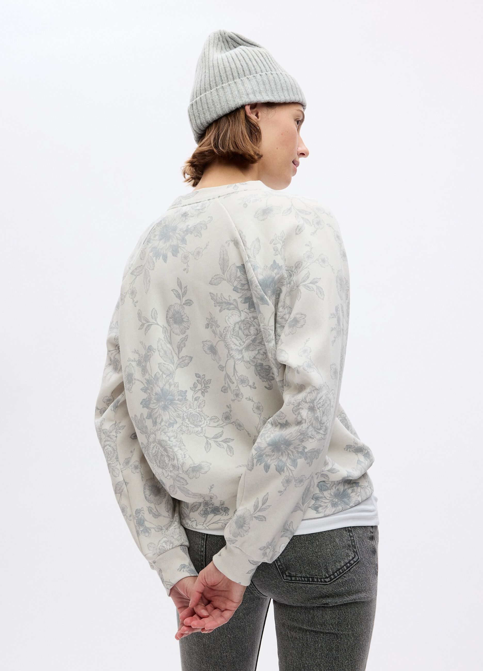 LoveShackFancy sweatshirt with raglan sleeves