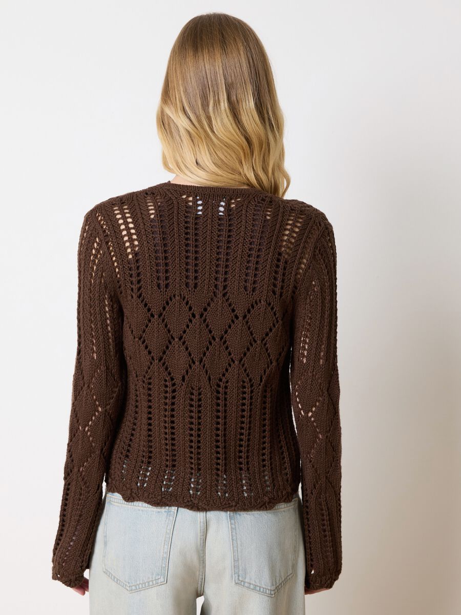 Crochet cardigan with laces_3