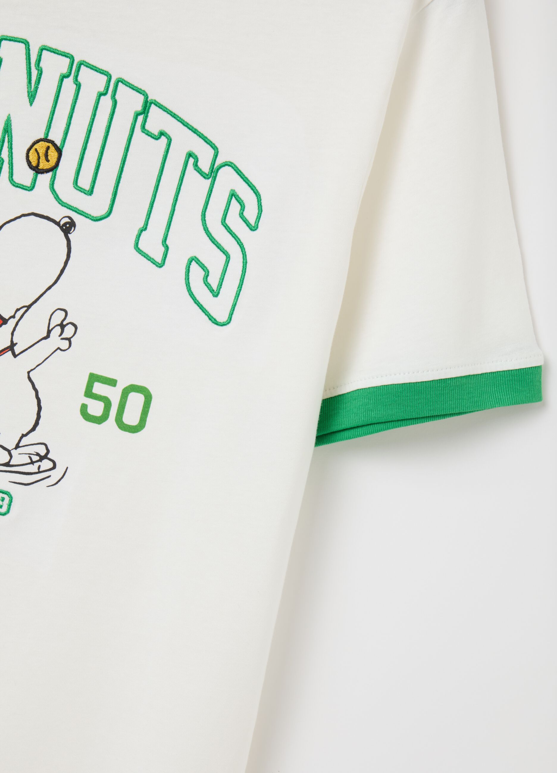 Women's multicolour pure cotton regular fit T-shirt with Snoopy print