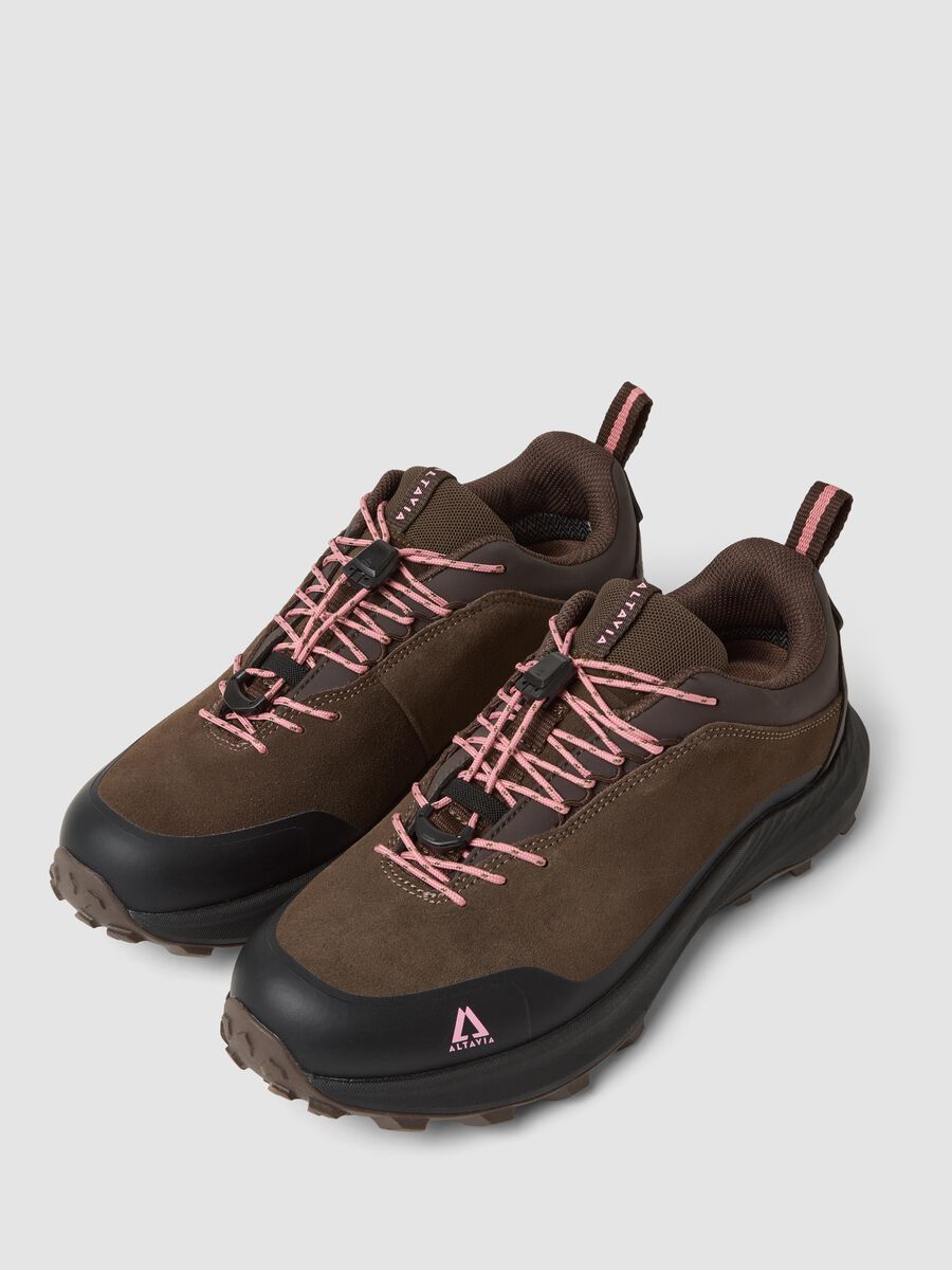Water-Repellent Genuine Leather Outdoor Shoe ALTAVIA WITH DEBORAH COMPAGNONI_1