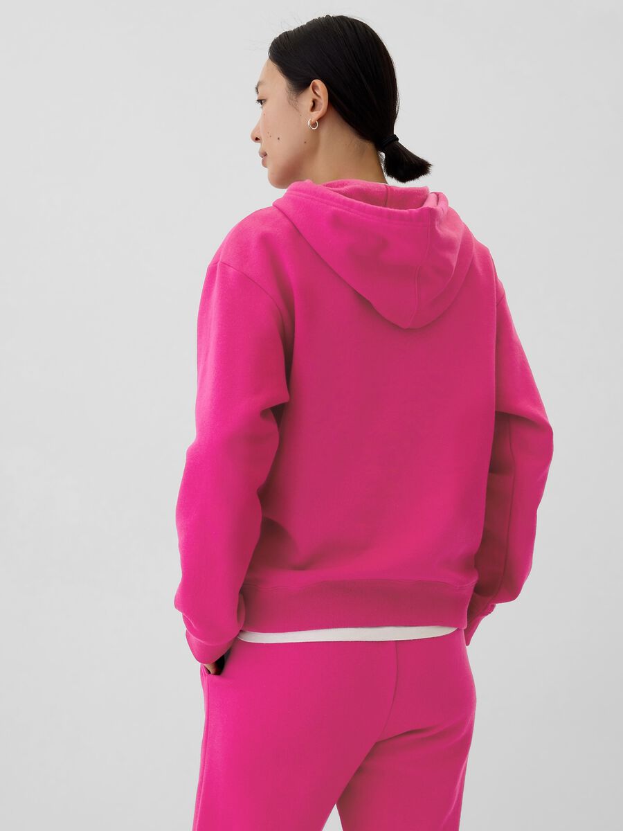 Sweatshirt with hood and logo_3