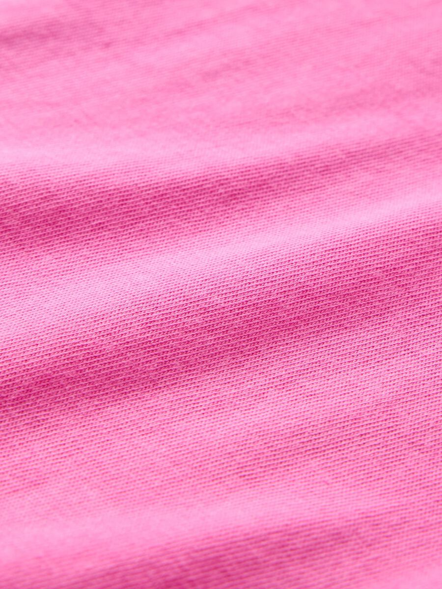 Pink T-shirt with short sleeves_4