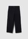Boys' blue chino trousers in pure cotton regular fit_0