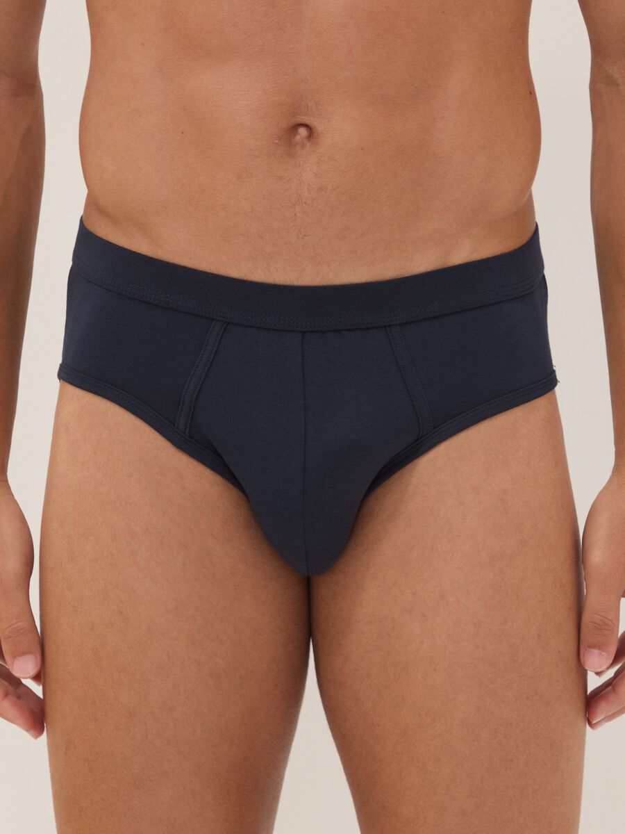 2-pack of blue stretch Supima cotton briefs_1