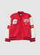 White 100% cotton oversized Chicago Bulls print sweatshirt_0