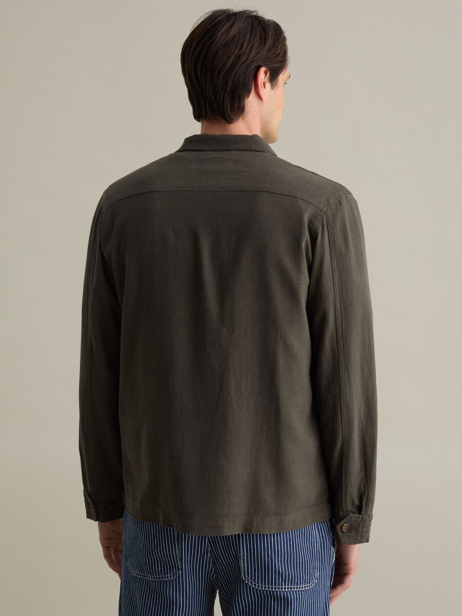 Shacket in viscosa lino e cotone_3