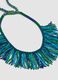 Multicolour beaded necklace with tassels_1