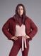 Red padded jacket with zip and high neck ALTAVIA STUDIO_1