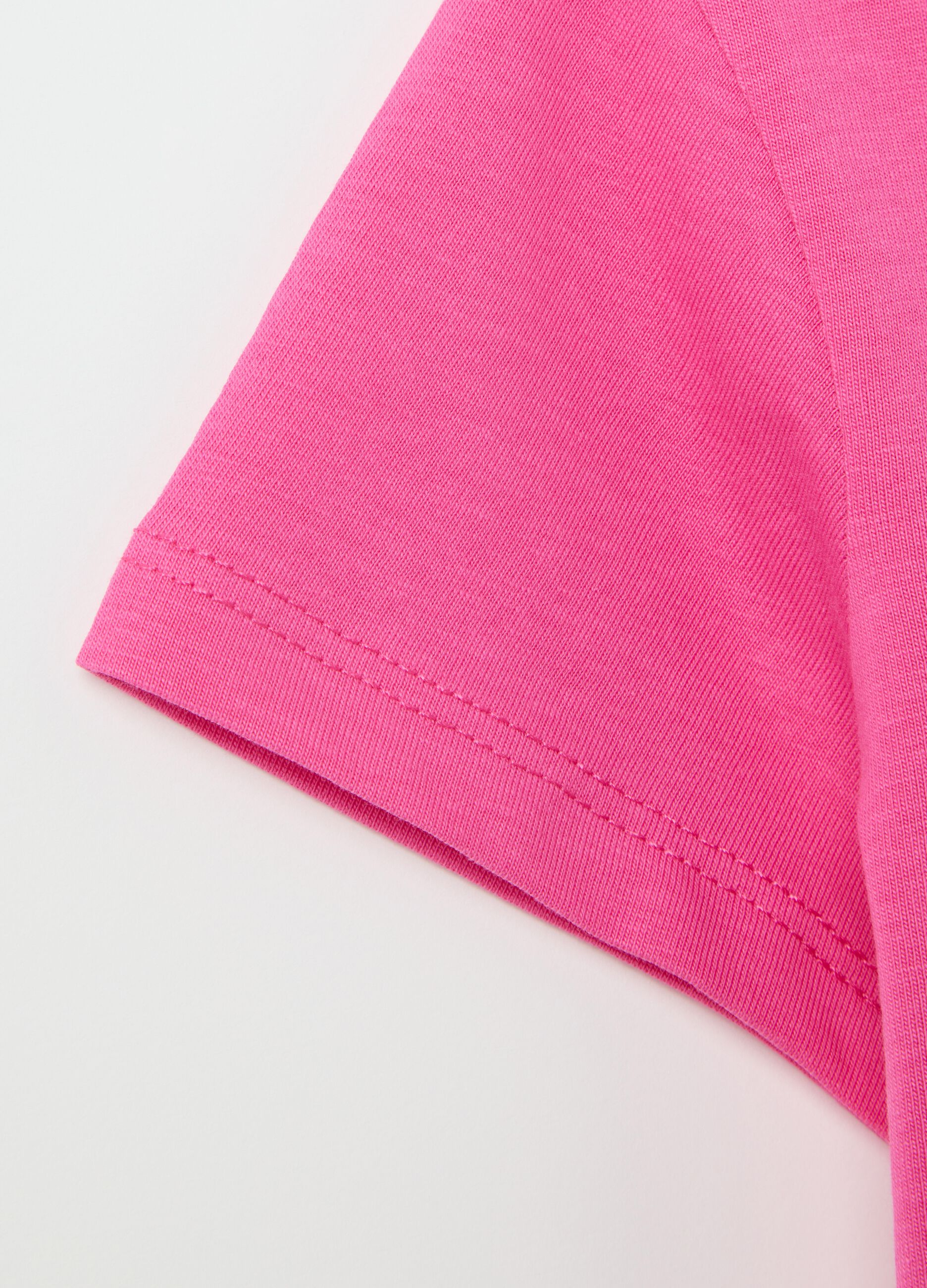 Pink organic cotton T-shirt OVS Kids