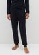 Regular fit pure cotton black pyjamas_3
