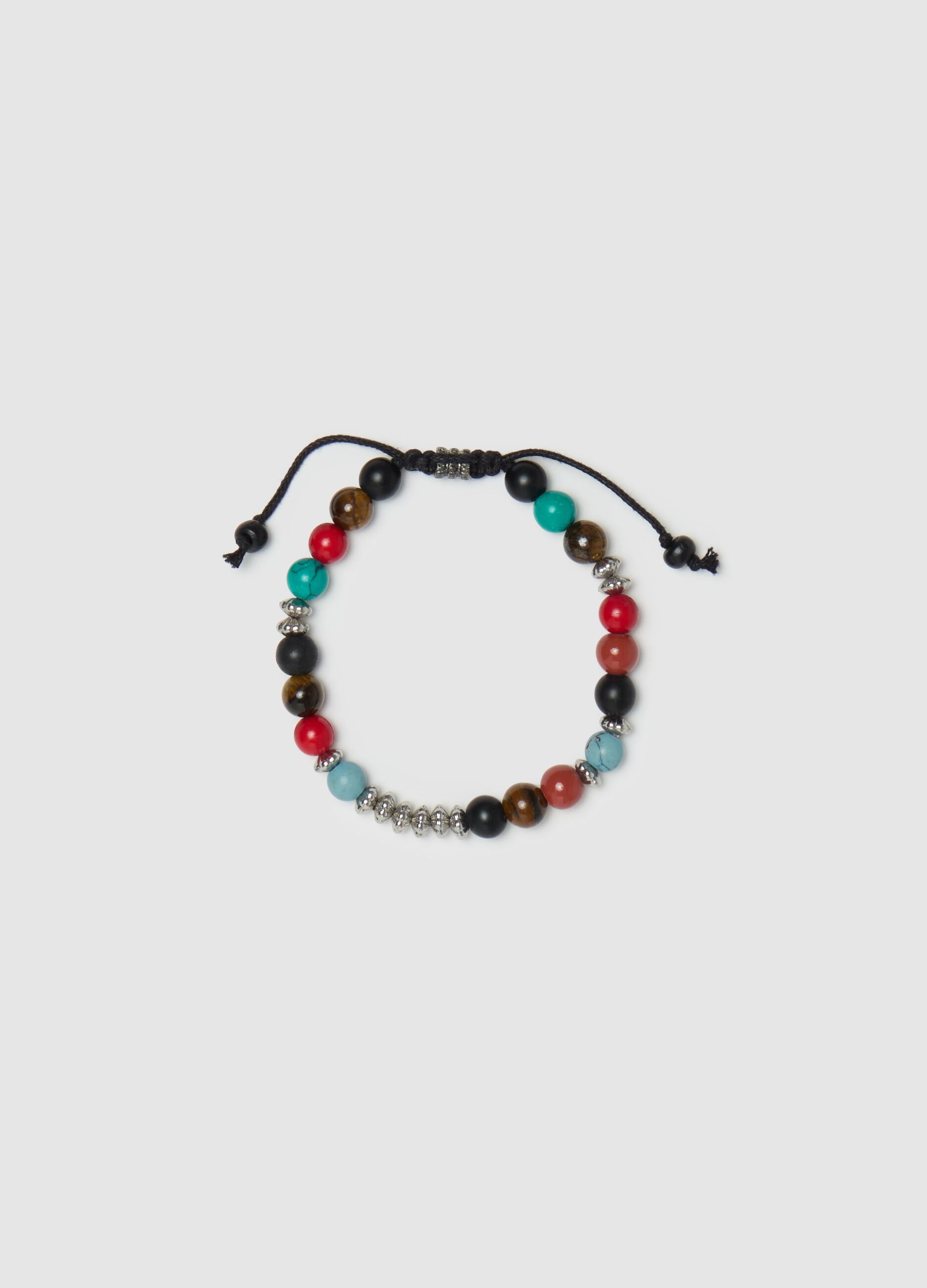 Bracelet with coloured beads