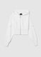 Crop Cargo Zip Hoodie White_6