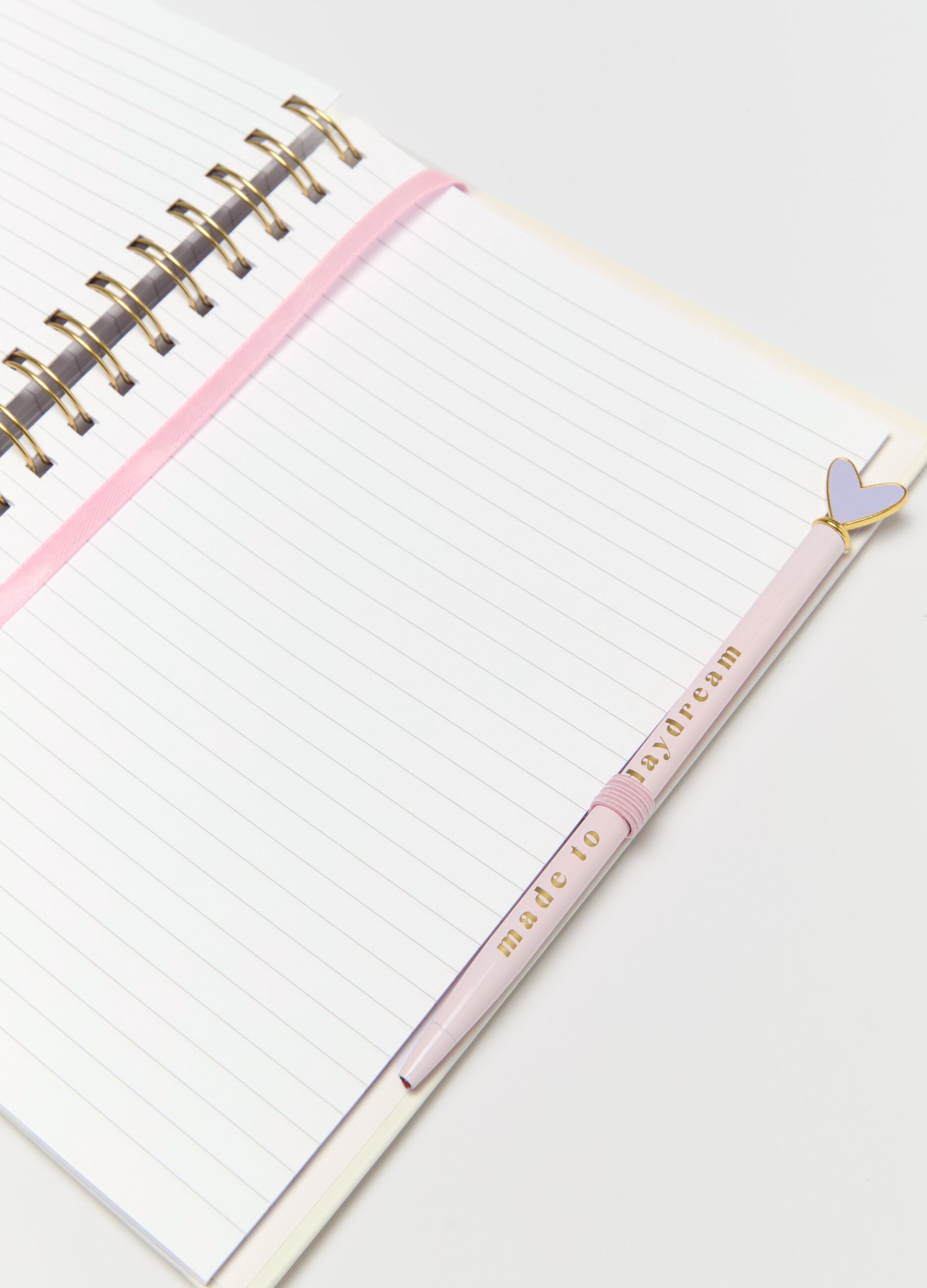 Spiral notepad with pen