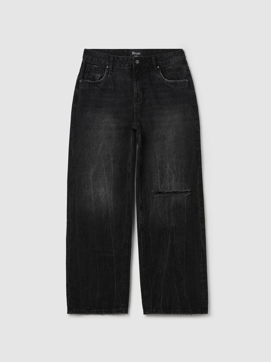 Baggy Denim Washed Black_6