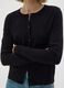 Black Regular Fit Viscose Blend Cardigan_3