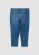 Jeans denim blu in cotone elasticizzato slim fit_2