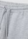 Children's grey jogger trousers in cotton blend regular fit with print_2