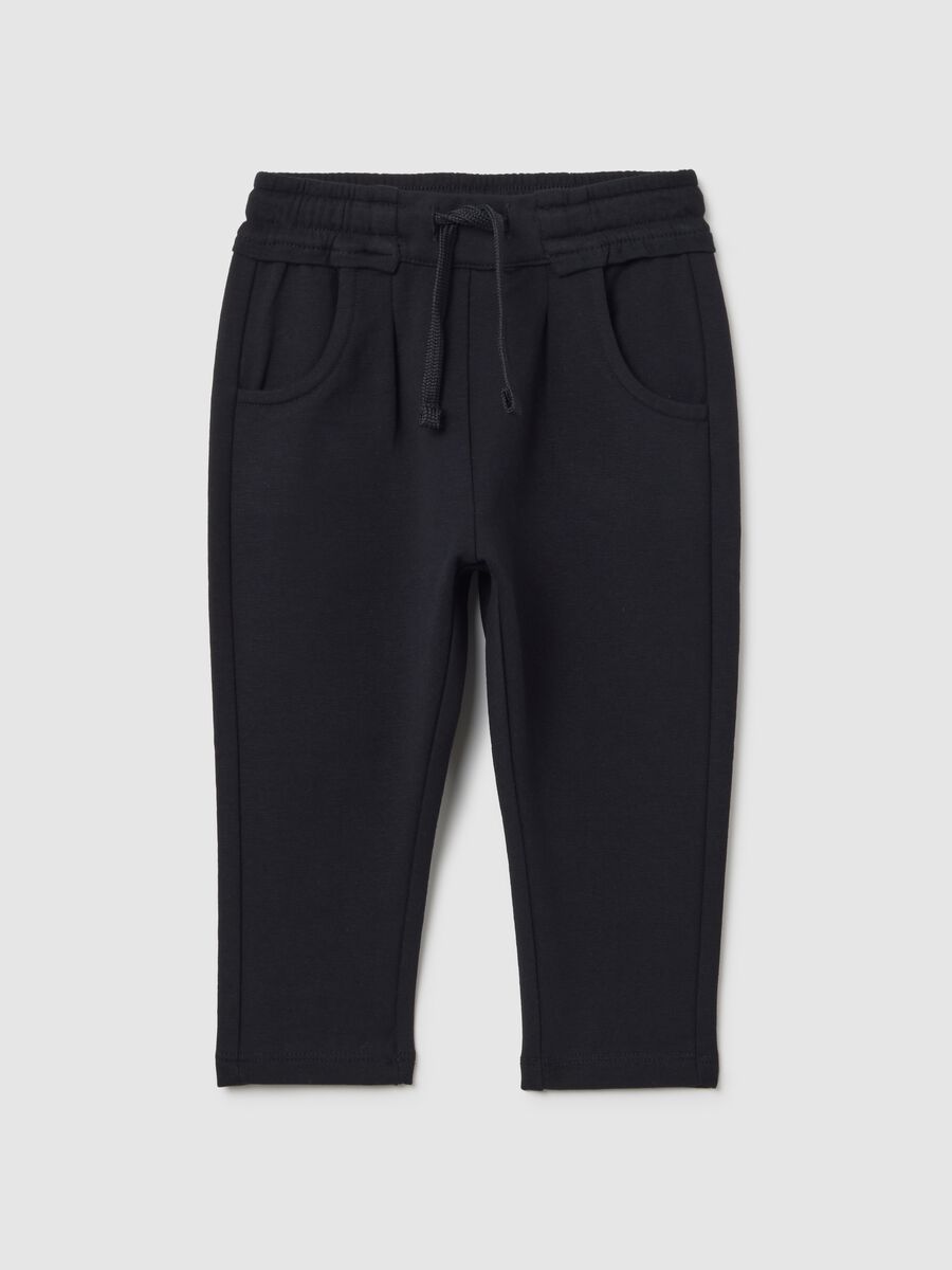Stretch Black Trousers_0