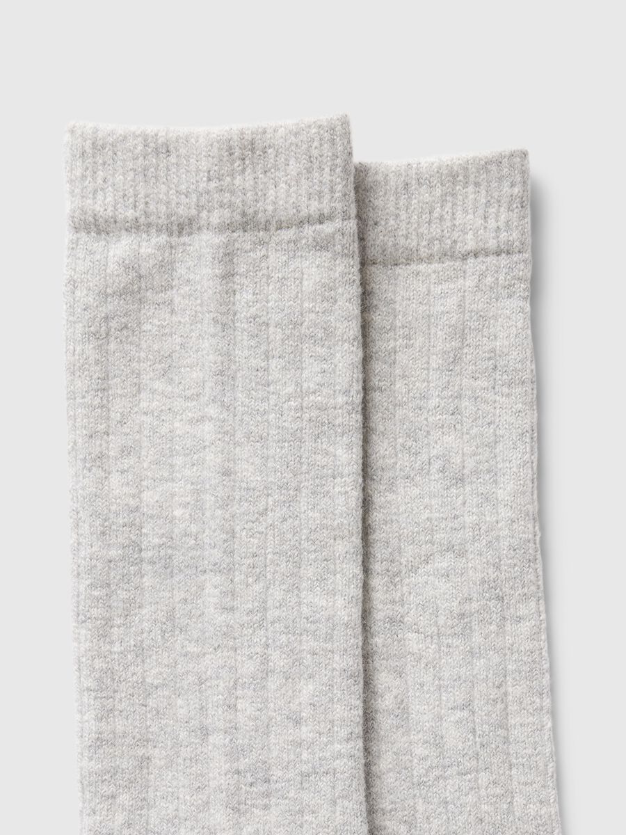 Midi socks with flat ribbing_1