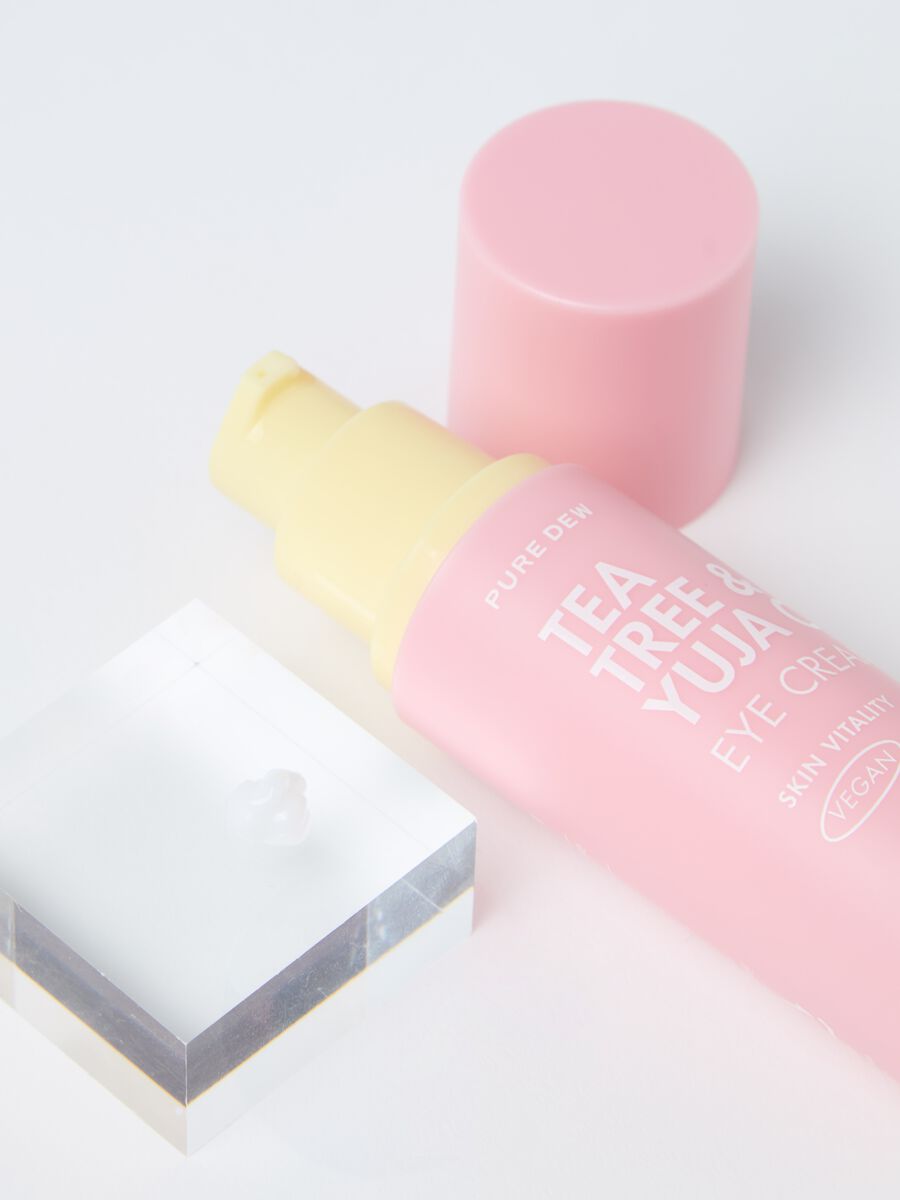 Pure Dew Tea Tree & Yuja C Vitality Eye Cream - Korean skincare_1