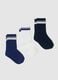 Set of tripack boys' multicolor elasticated cotton socks_0