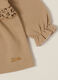 Brown newborn set with animal print_2