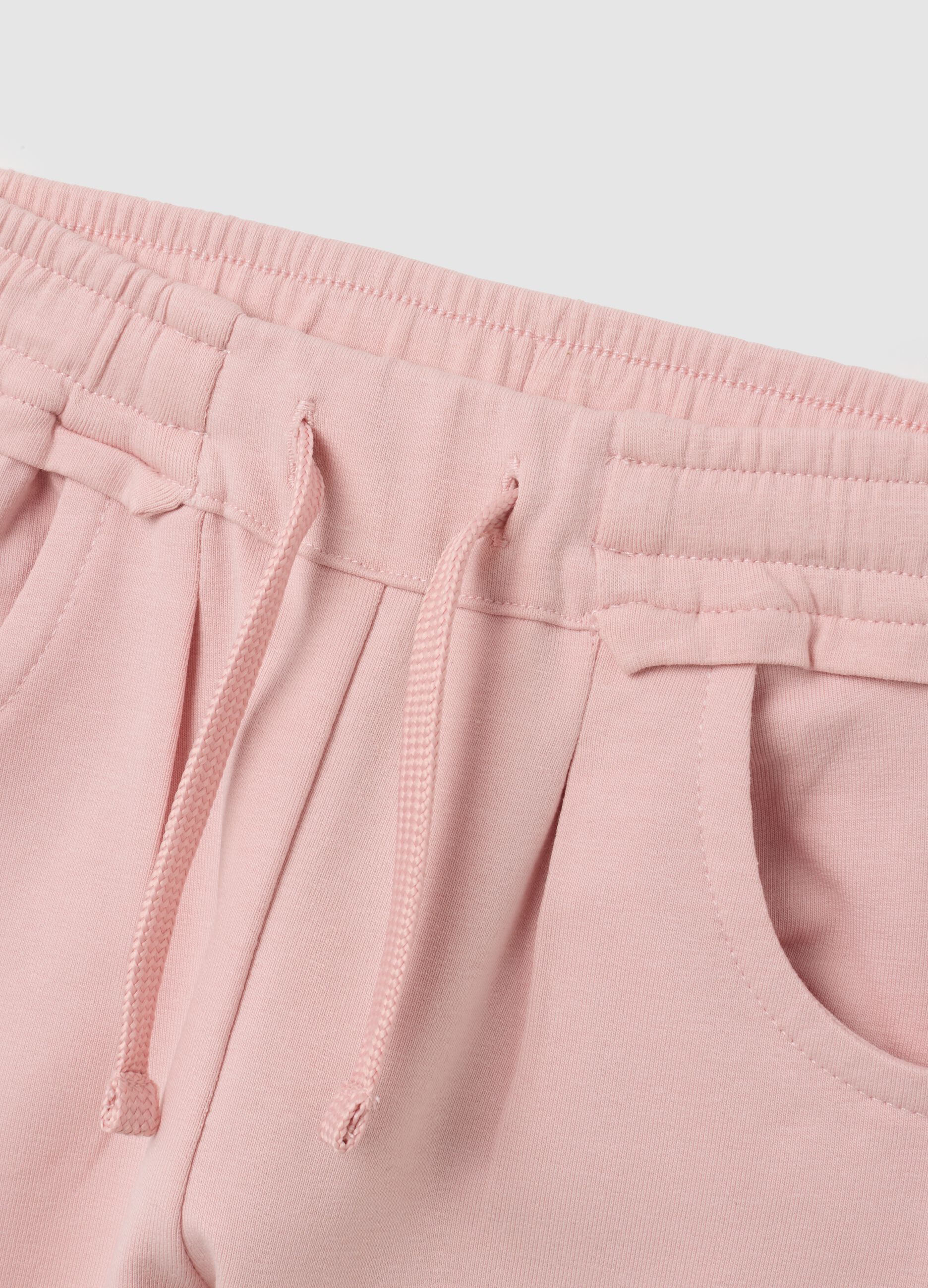 Girls' Stretch Pink Trousers