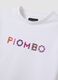 White stretch cotton T-shirt with front lettering_4