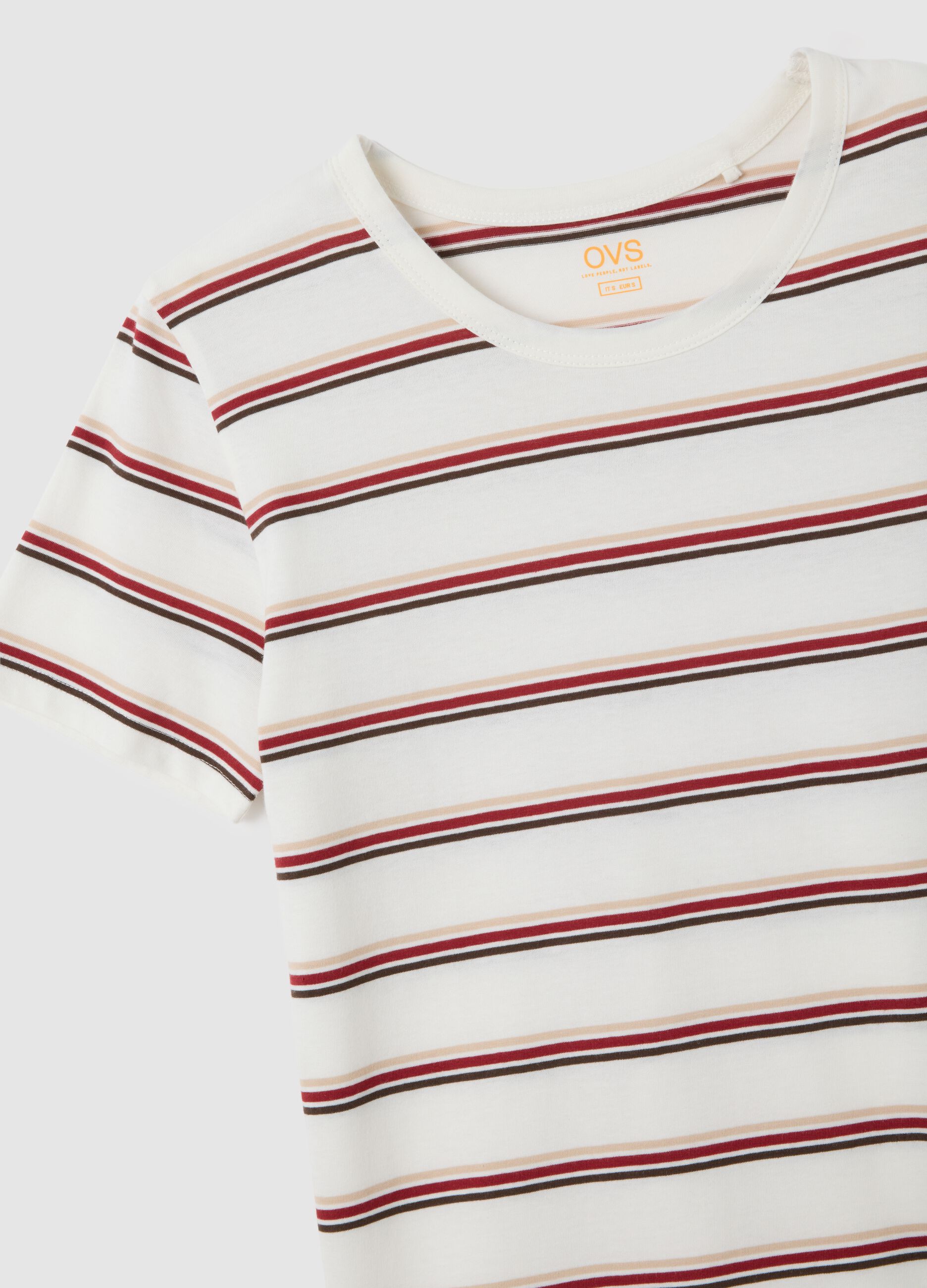 Women's Multicolour Pure Cotton T-Shirt