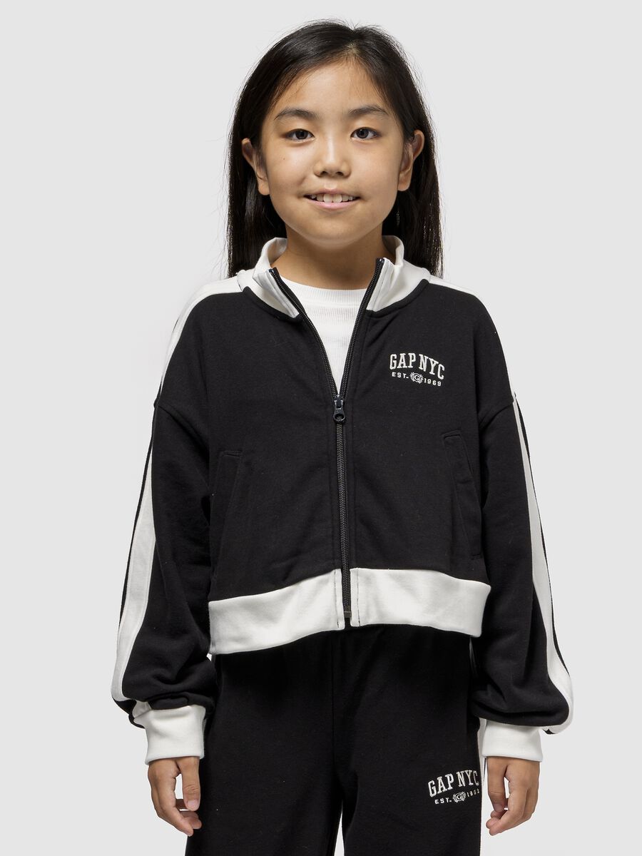Black Cotton Sweatshirt_0