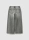 Grey pure cotton culotte jeans for girls with comfortable fit_4