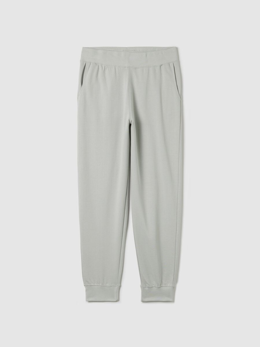 Joggers in cotton with drawstring_4