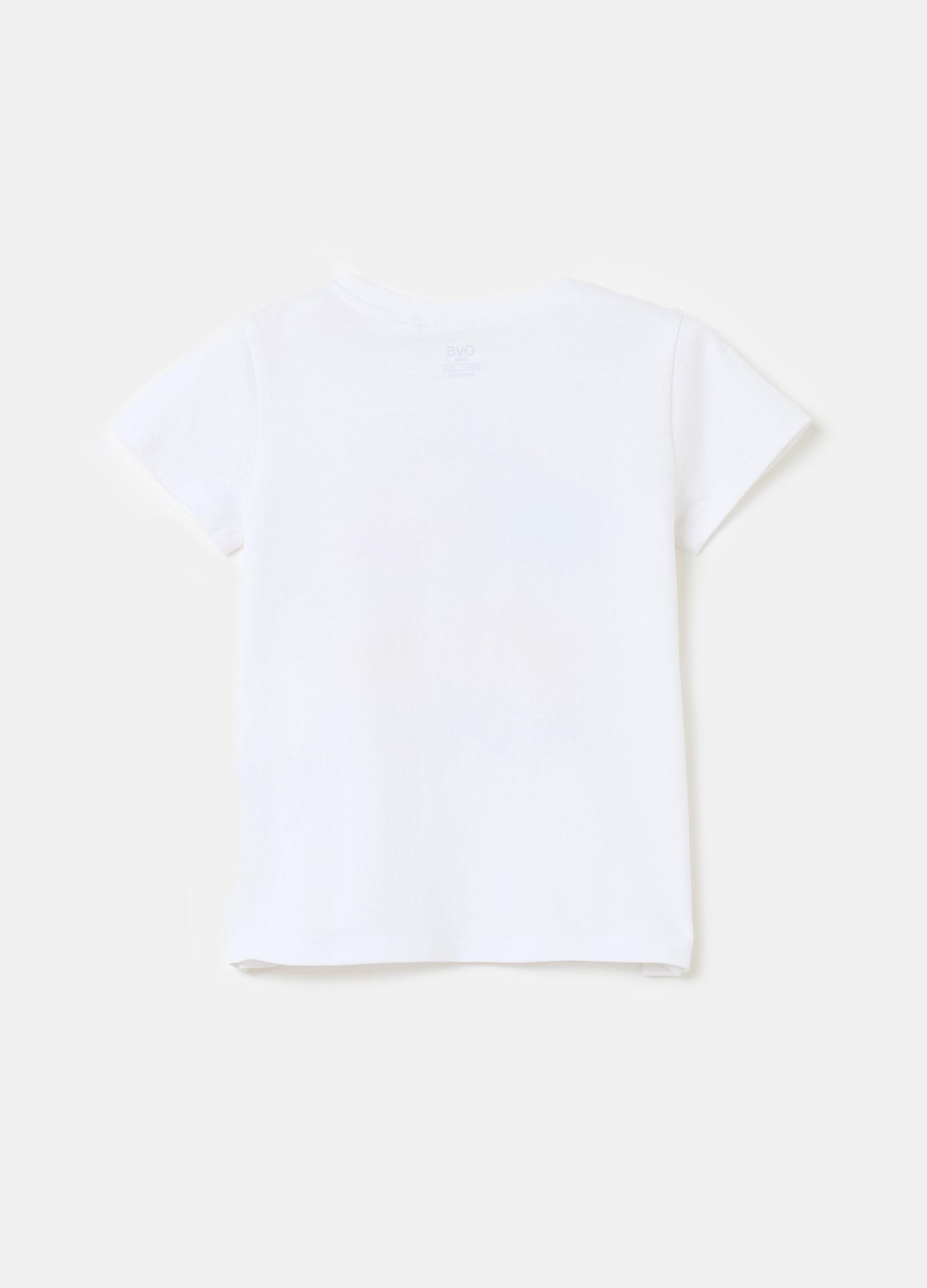 Printed cotton T-shirt