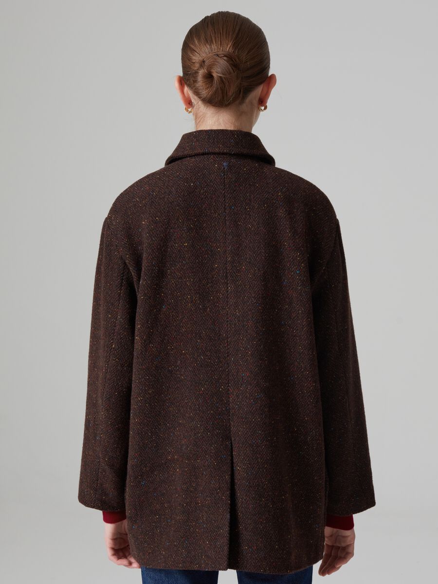 Cappotto doppiopetto con interno in sherpa_2