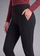 Black stretch leggings with zip pockets ALTAVIA STUDIO_3