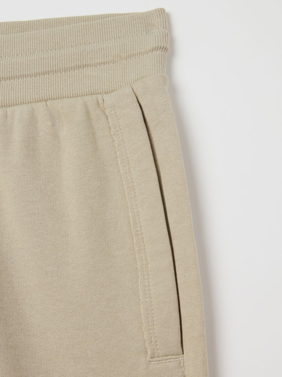 Beige Bermuda shorts in pure cotton by Maui_5