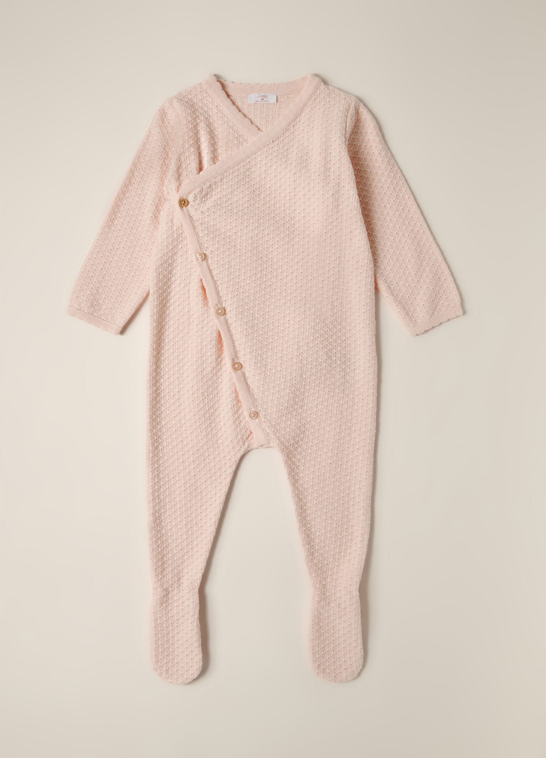 IANA newborn pure cotton playsuit