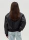 Glossy-effect full-zip bomber jacket_2