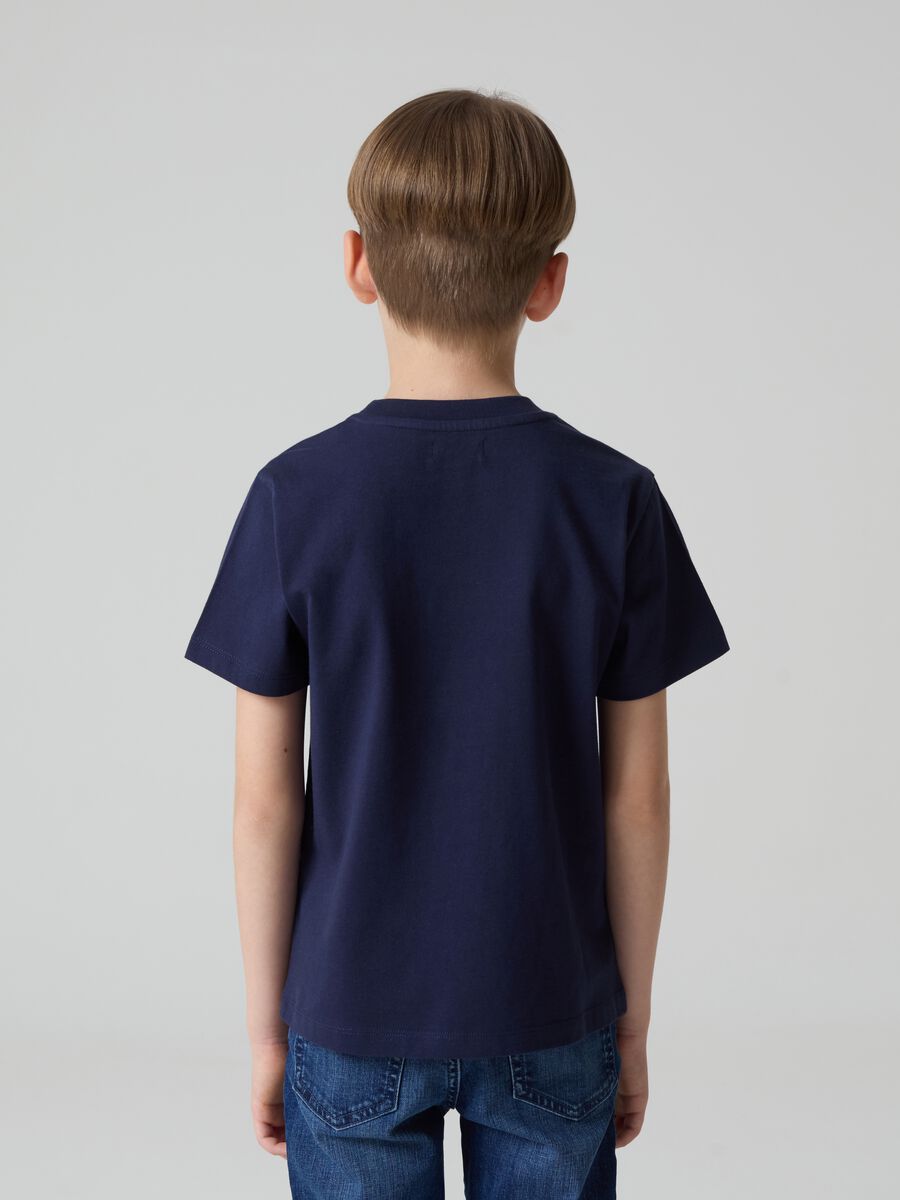 Cotton T-shirt with round neck_3