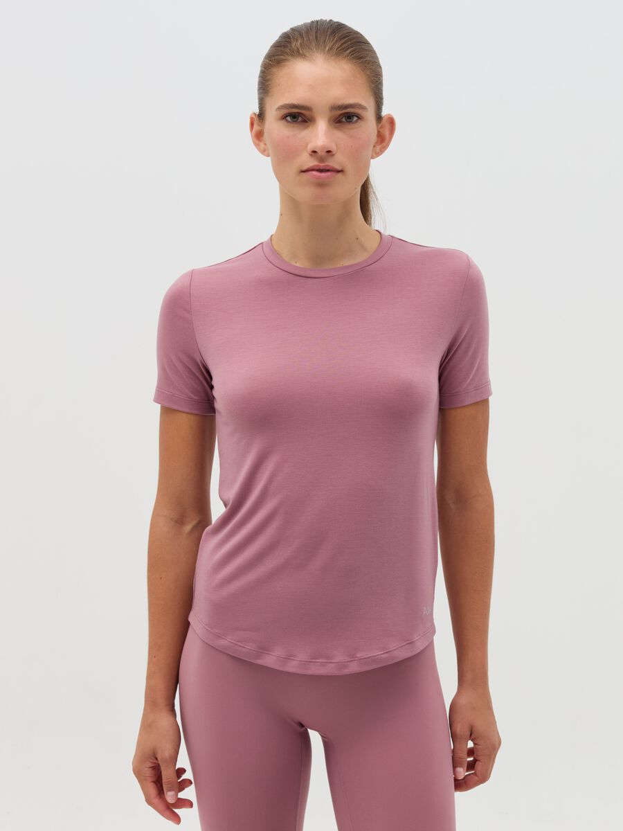 T-shirt in sustainable Lyocell_0
