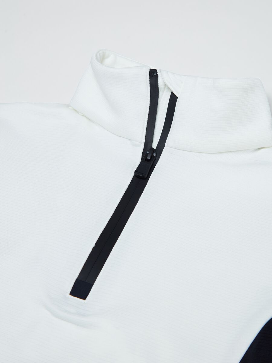 Dolcevita half-zip trama waffle_4