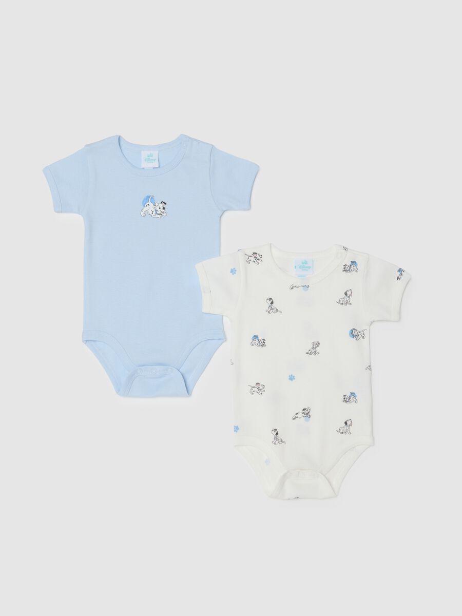 Bipack body multicolor da neonato in puro cotone con stampe_0