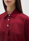 Red Satin Regular Fit Shirt with Buttons_3